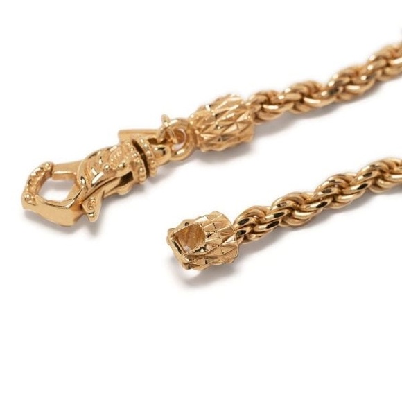 NEW WITH TAG  EMANUELE BICOCCHI french-rope chain bracelet - Picture 6 of 13